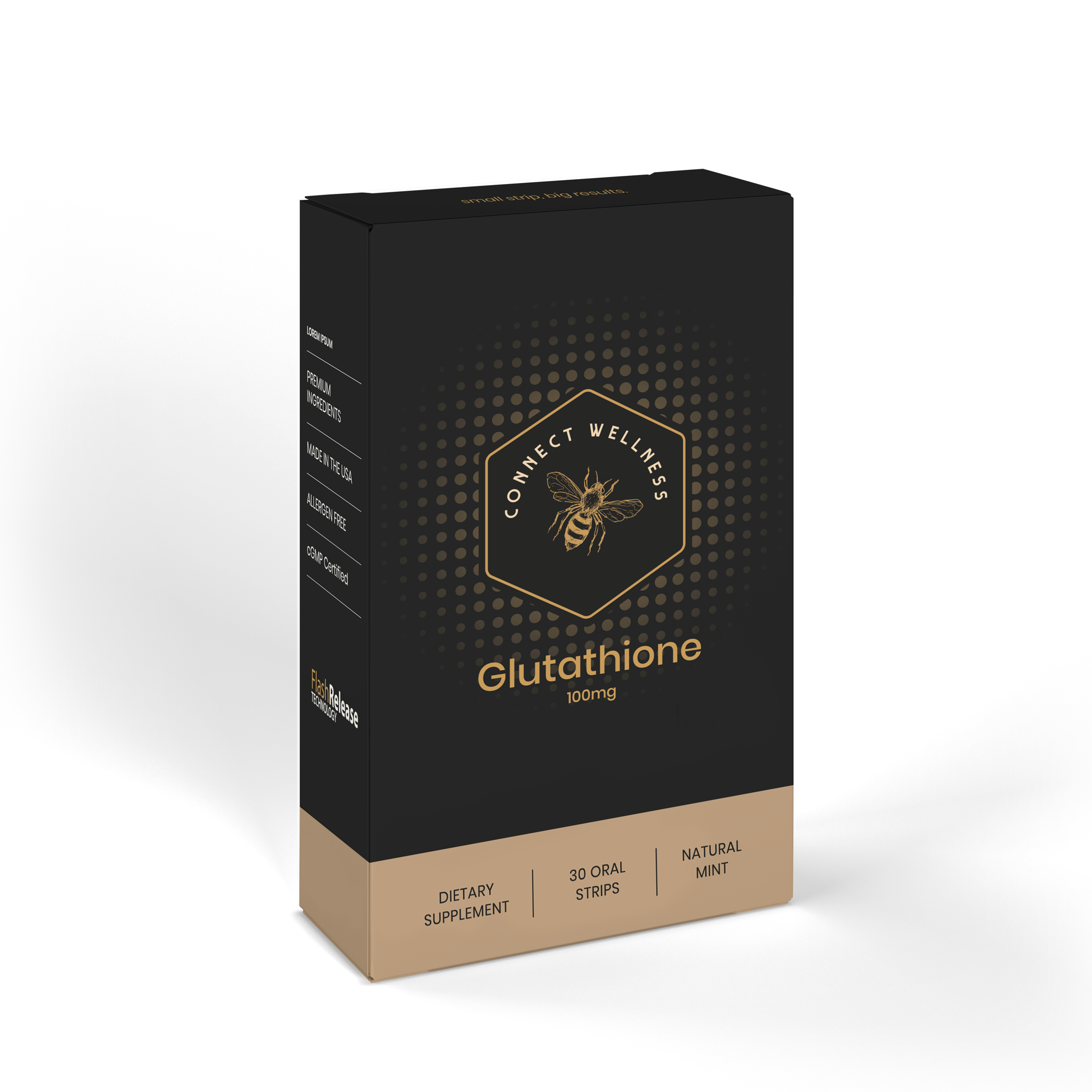 glutathione oral strips Glutathione 100mg Oral Strips