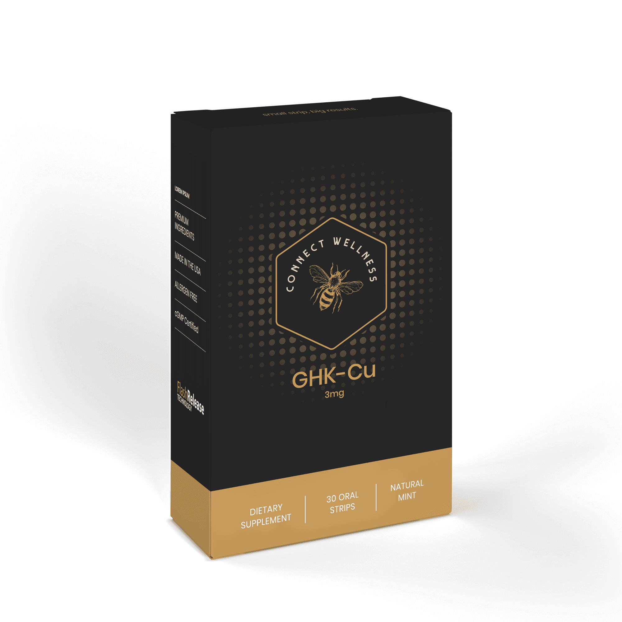 Oral Strips: GHK-Cu 3mg