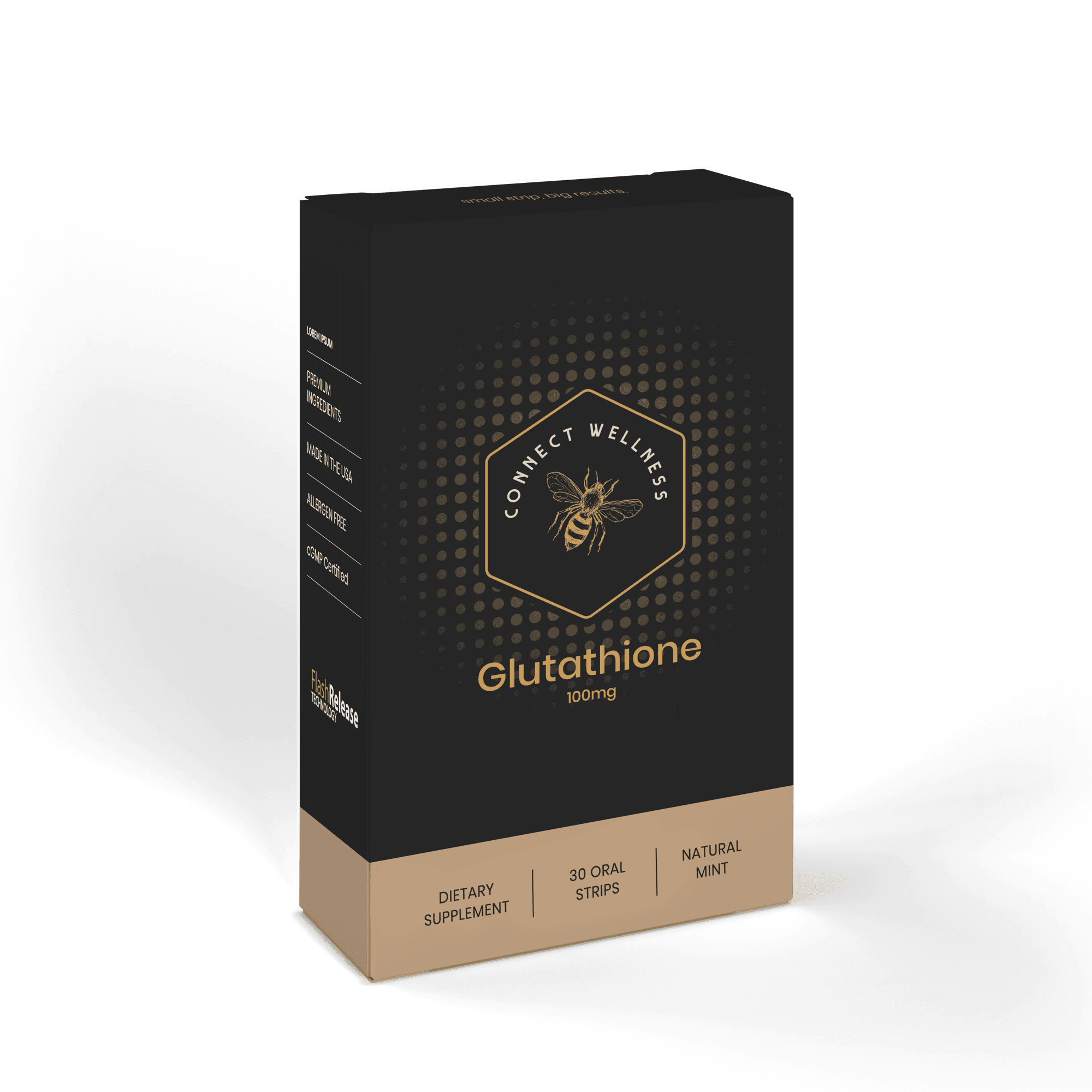 Oral Strips: Glutathione 100mg