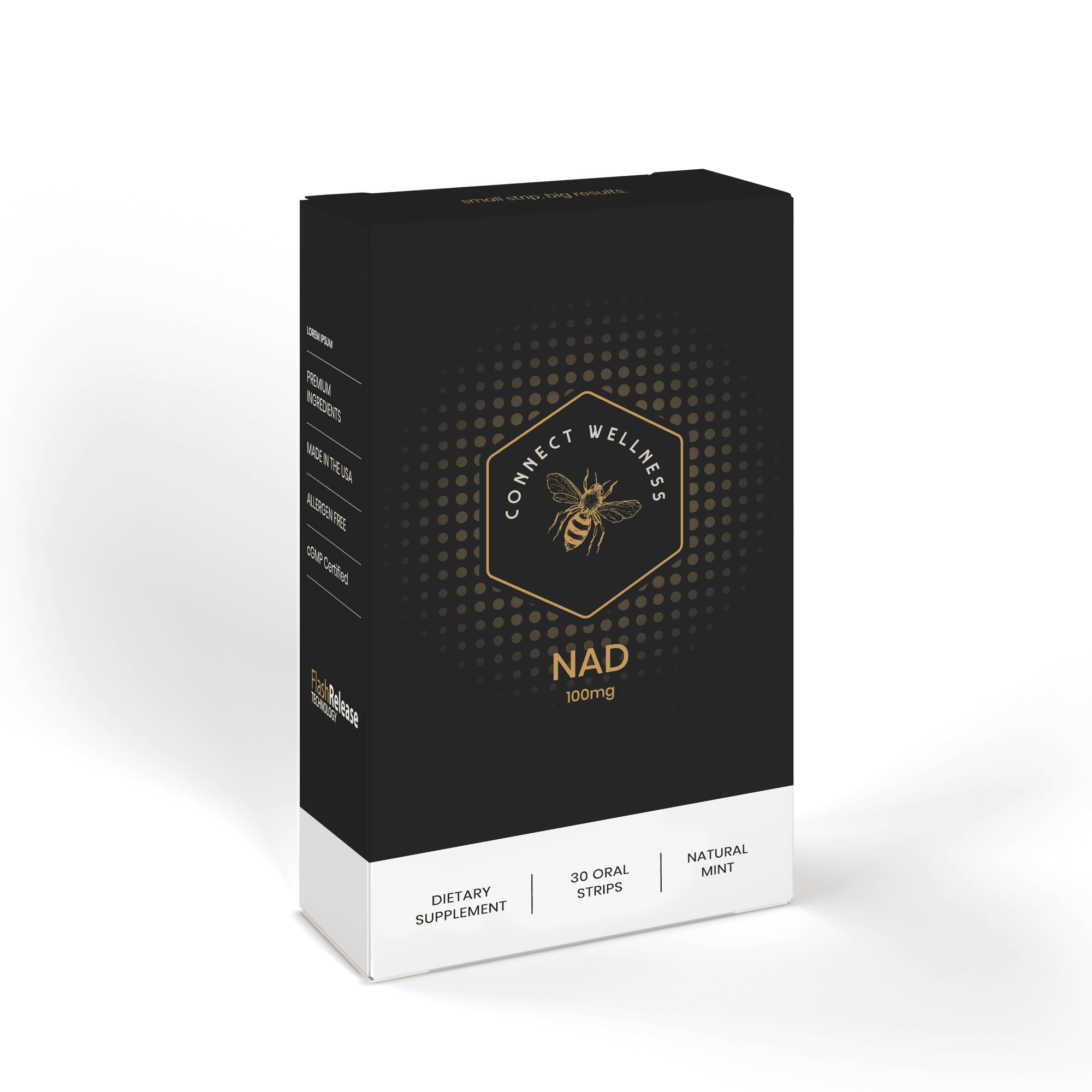 Oral Strips: NAD 100 mg