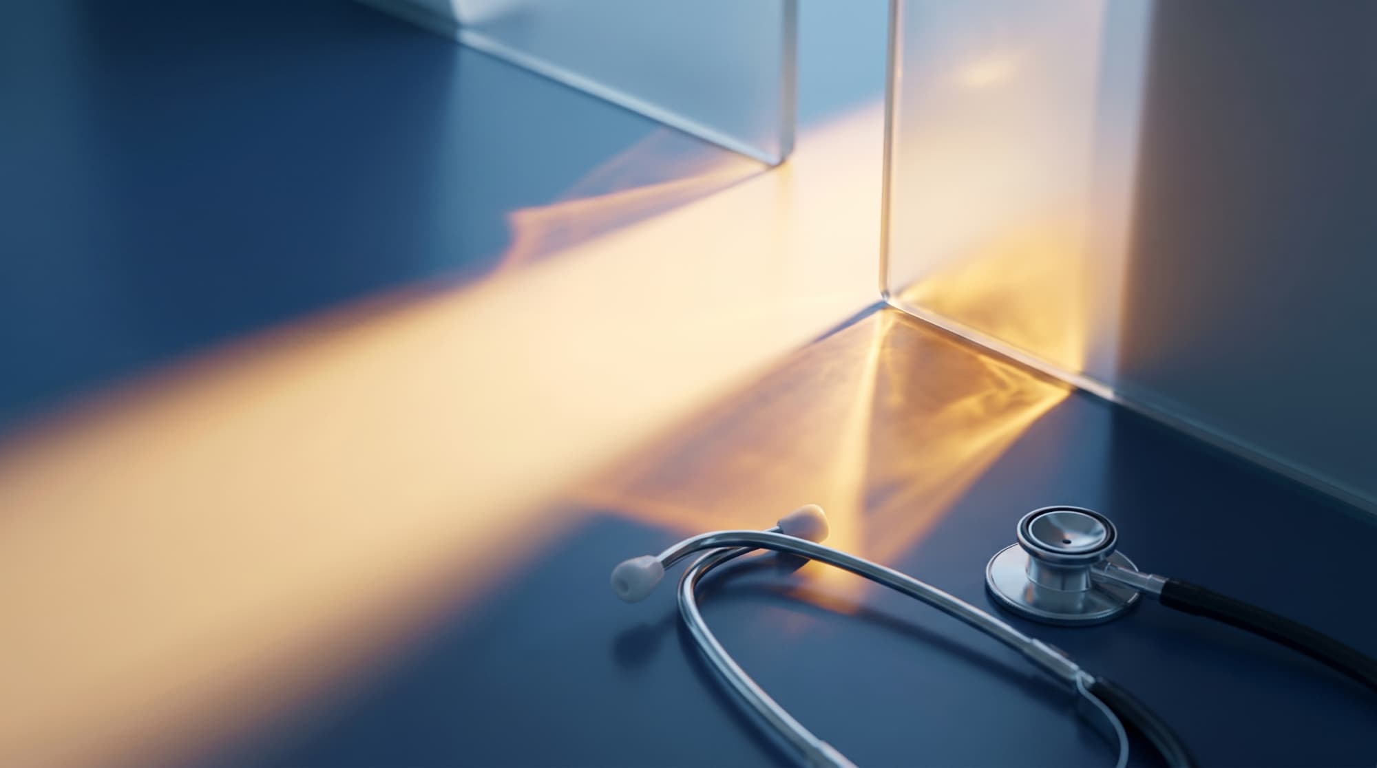 Prescriber speaking with a patient during an in-person consultation